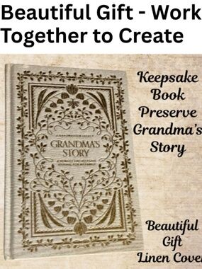 Journal for Grandma - a Keepsake for the family Guide to write-  by Korie Herold